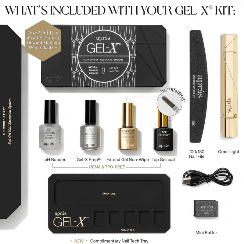 Aprés Gel X Signature Kit - Angelina Nail Supply NYC