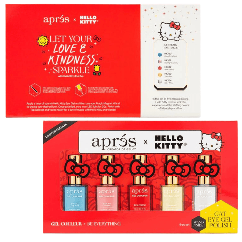 Aprés Hello Kitty® Eye Gel Couleur - Angelina Nail Supply NYC