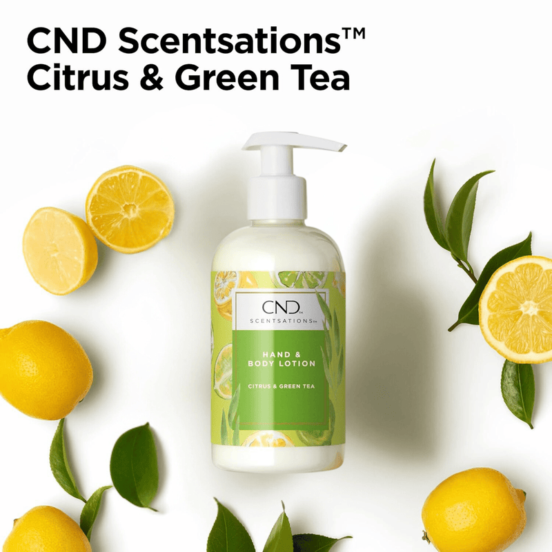 CND Scentsations Lotion - Citrus & Green Tea - Angelina Nail Supply NYC