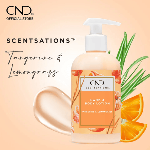 CND Scentsations Lotion - Tangerine & Lemongrass - Angelina Nail Supply NYC