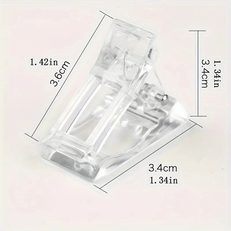Crystal Nail Extension Mold Clip Clamp - Angelina Nail Supply NYC