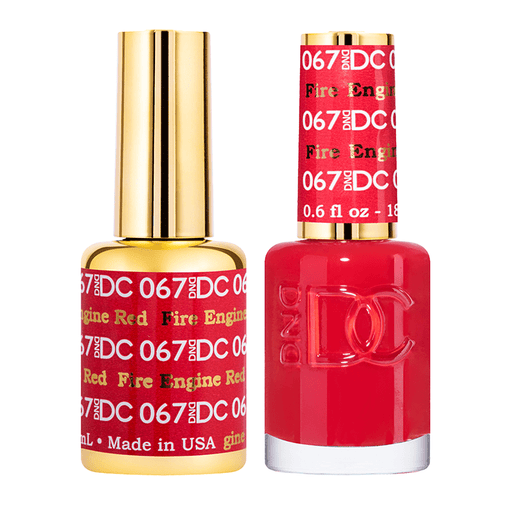 DC Duo 067 Fire Engine Red - Angelina Nail Supply NYC