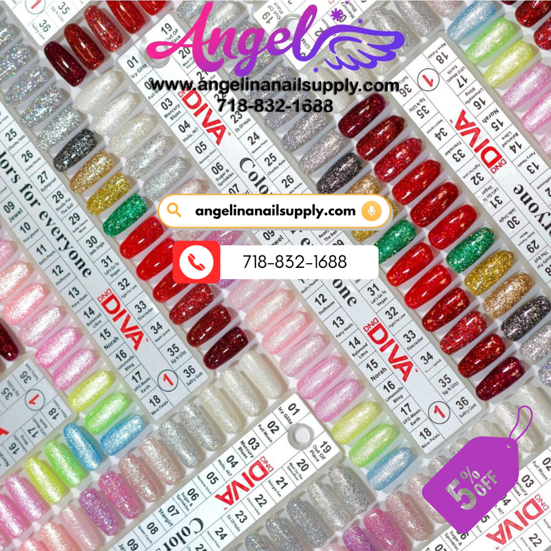 DIVA 8 Happy Trails Collection (36 duo colors) - Angelina Nail Supply NYC