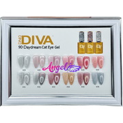 Diva 9D Cat Eyes Collection Daydream Set 12 colors 25 - 36 GEL ONLY - Angelina Nail Supply NYC