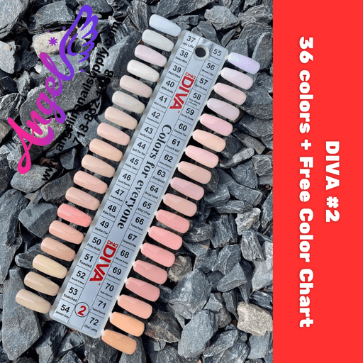 DIVA Collection 2 36 colors - Angelina Nail Supply NYC