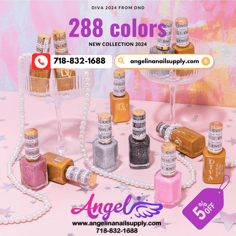 DIVA Collection 2 36 colors - Angelina Nail Supply NYC