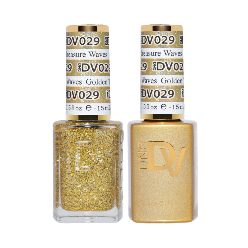 DIVA Duo DV029 Golden Treasure Waves - Angelina Nail Supply NYC
