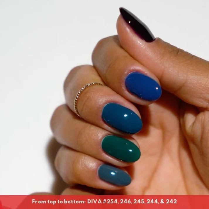 DIVA Duo DV246 Blue Lagoon - Angelina Nail Supply NYC