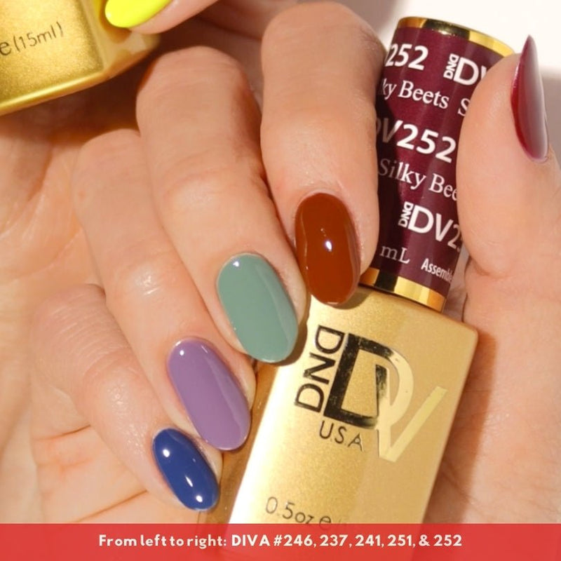 DIVA Duo DV246 Blue Lagoon - Angelina Nail Supply NYC
