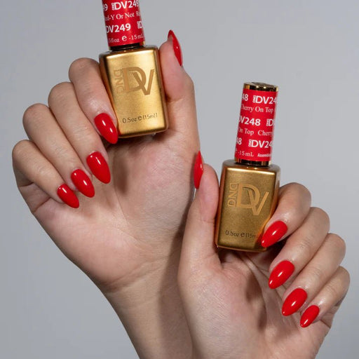 DIVA Duo DV249 Red-Y Or Not - Angelina Nail Supply NYC