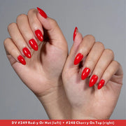 DIVA Duo DV249 Red-Y Or Not - Angelina Nail Supply NYC
