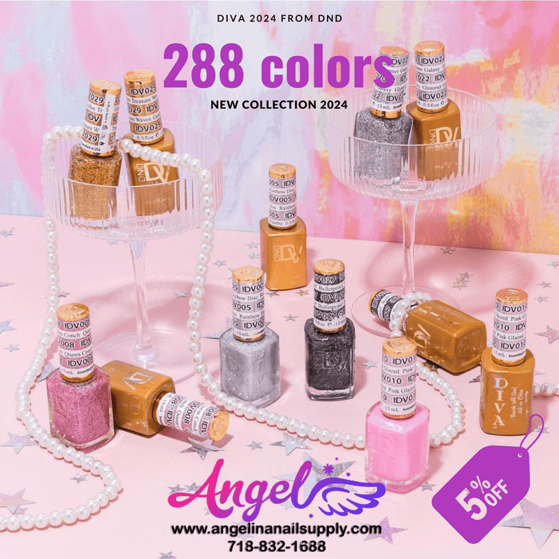 DIVA Full 288 colors - Angelina Nail Supply NYC