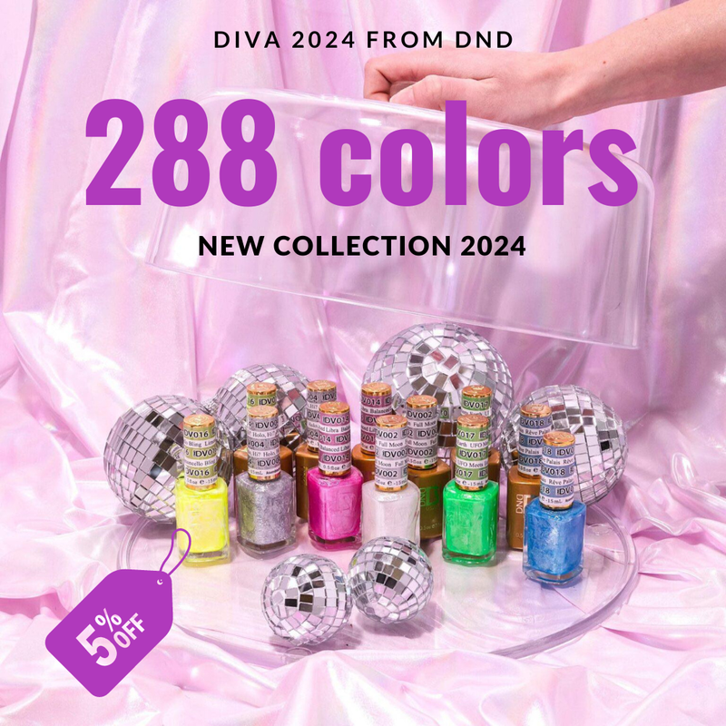DIVA Full 288 colors - Angelina Nail Supply NYC