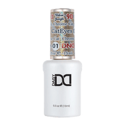 DND 9D Cat Eyes 01 Chrome Cat - Angelina Nail Supply NYC
