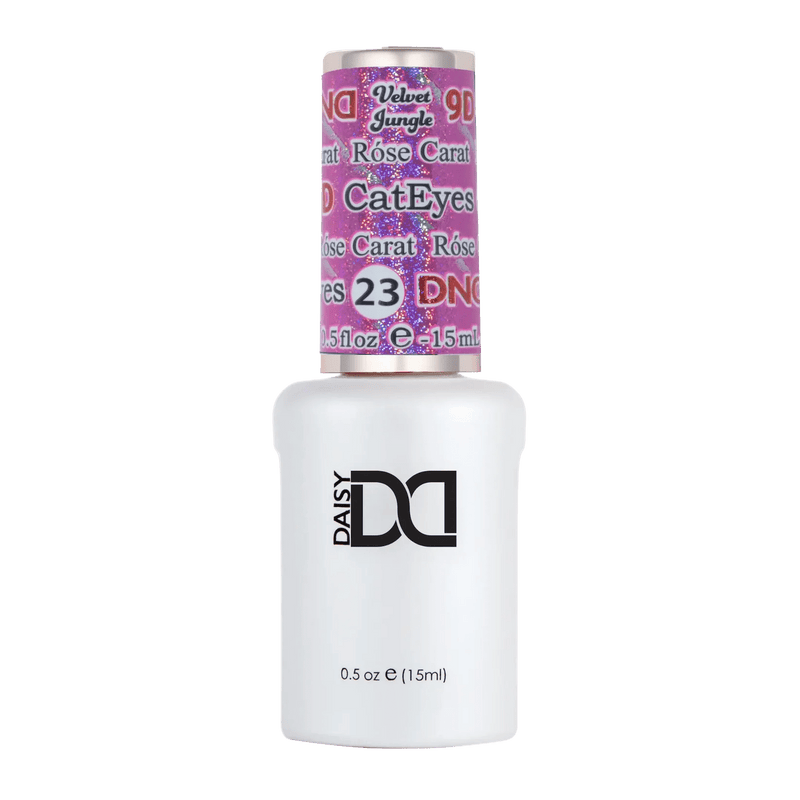 DND 9D Cat Eyes 23 Rosé Carat - Angelina Nail Supply NYC