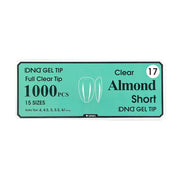 DND Clear Gel Tips - Pro Box (1000pcs) - Angelina Nail Supply NYC