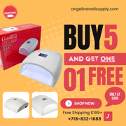 DND Cordless Rechargeable UV/Led Lamp (COMBO 5 GET 1 FREE) - Angelina Nail Supply NYC