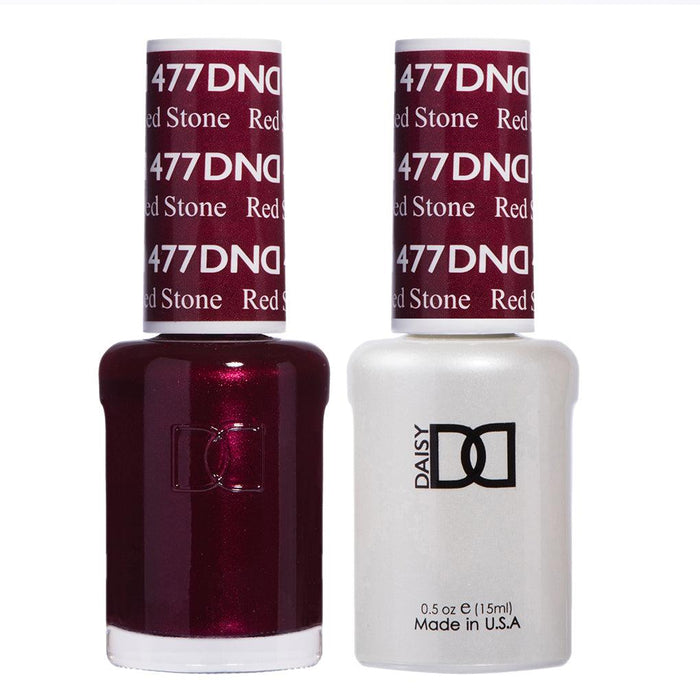 Dnd Gel 477 Red Stone - Angelina Nail Supply NYC
