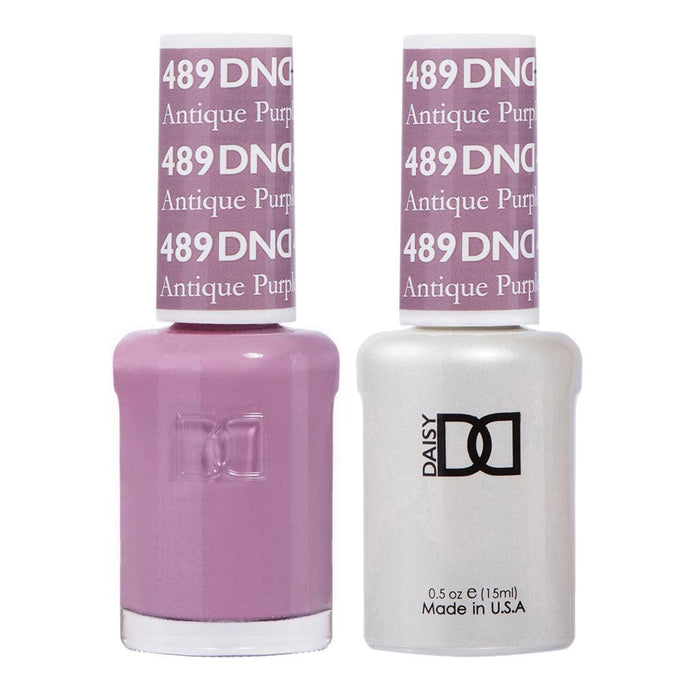 Dnd Gel 489 Antique Purple - Angelina Nail Supply NYC
