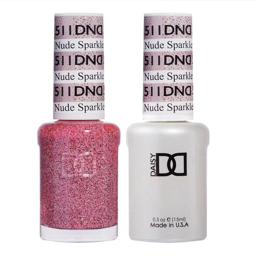 Dnd Gel 511 Nude Sparkle - Angelina Nail Supply NYC