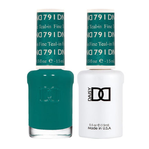 DND GEL 791 TEAL-IN FINE - Angelina Nail Supply NYC