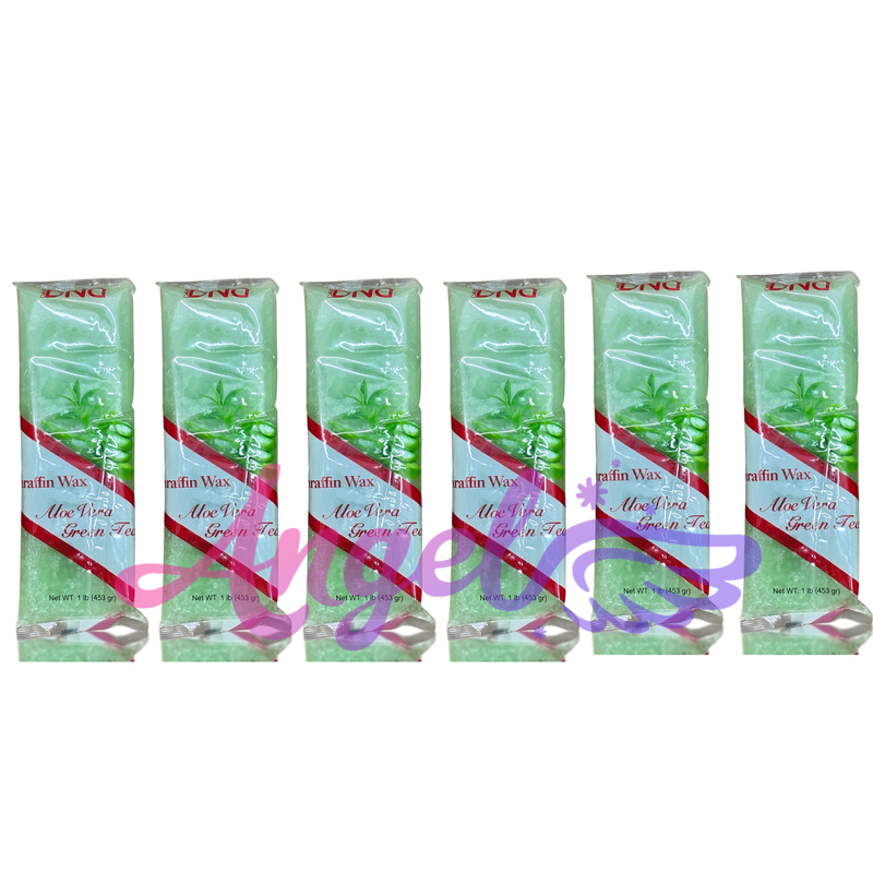 DND Paraffin Wax Aloe & Green Tea (case/6lbs) - Angelina Nail Supply NYC