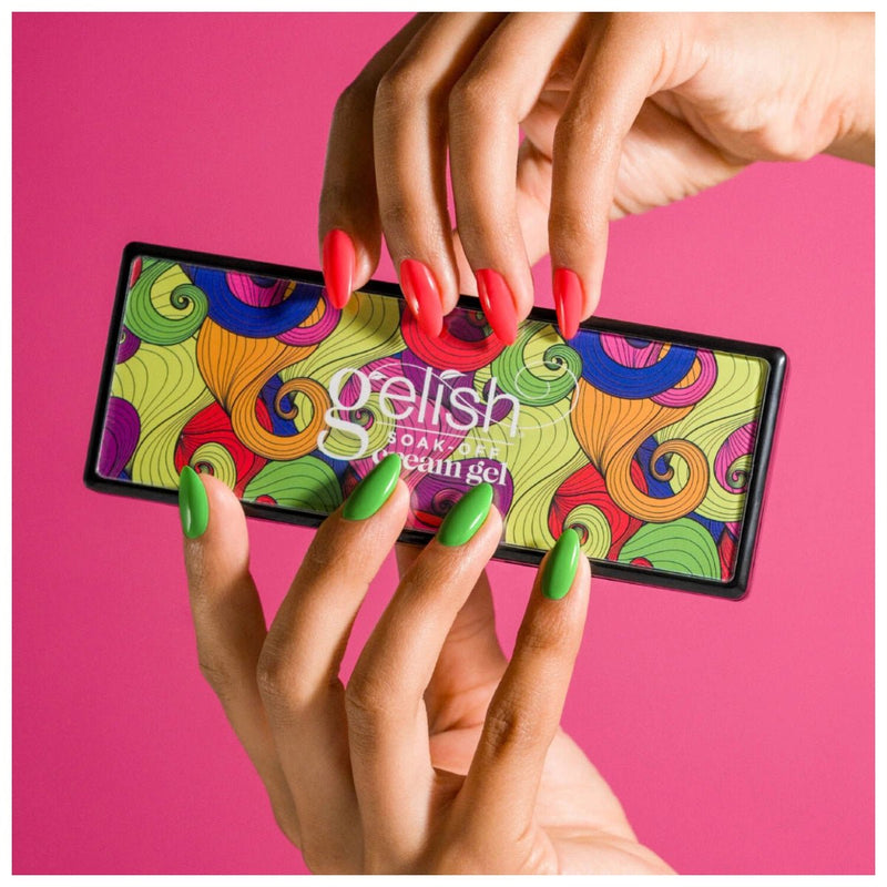Gelish Cream Gel - Neon & On & On 1 - 6 - Angelina Nail Supply NYC