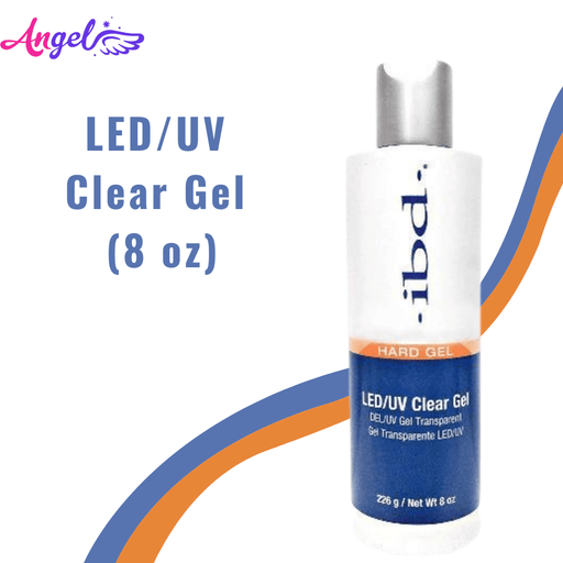 IBD LED/UV Builder Gel - Clear 8 oz - Angelina Nail Supply NYC