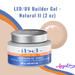 IBD LED/UV Builder Gel - Natural II (2oz) - Angelina Nail Supply NYC