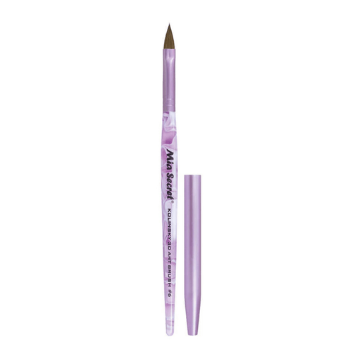 Mia Secret Kolinsky 3D Nail Art Brush 6 - Angelina Nail Supply NYC
