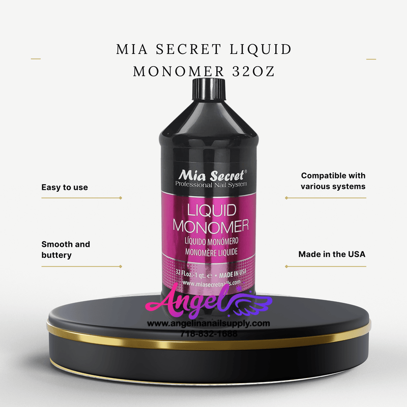 Mia Secret Liquid Monomer - Angelina Nail Supply NYC