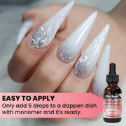 Mia Secret Peach Monomer Drops - Angelina Nail Supply NYC