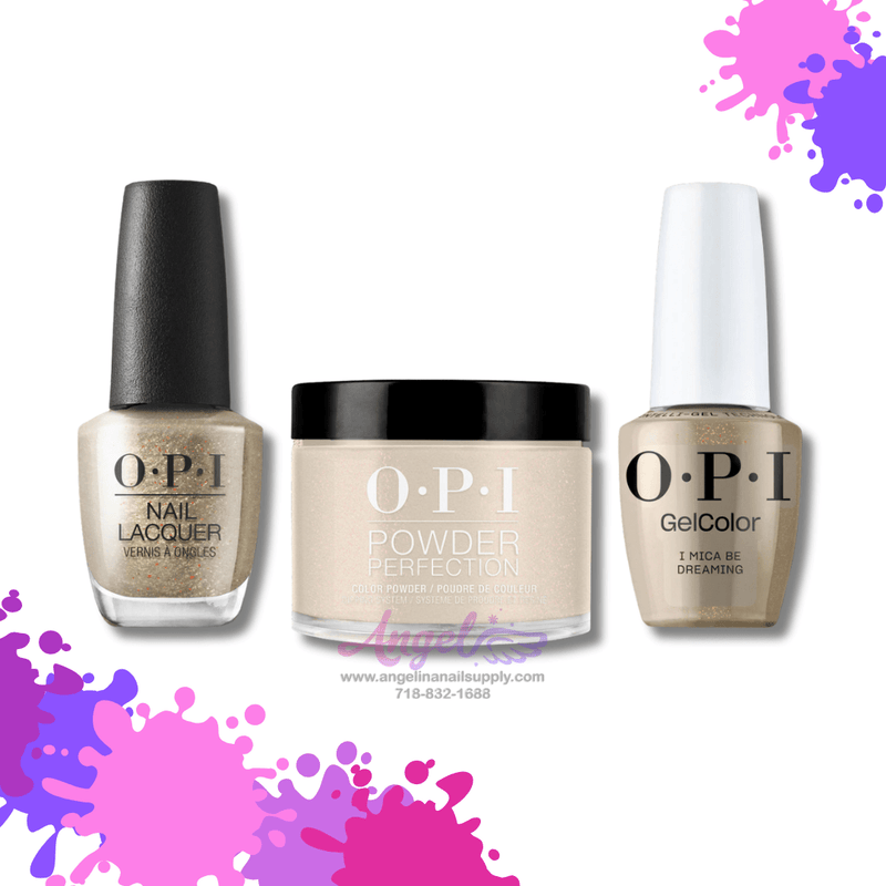 OPI 3in1 combo DP-GC-NL F010 I Mica Be Dreaming - Angelina Nail Supply NYC
