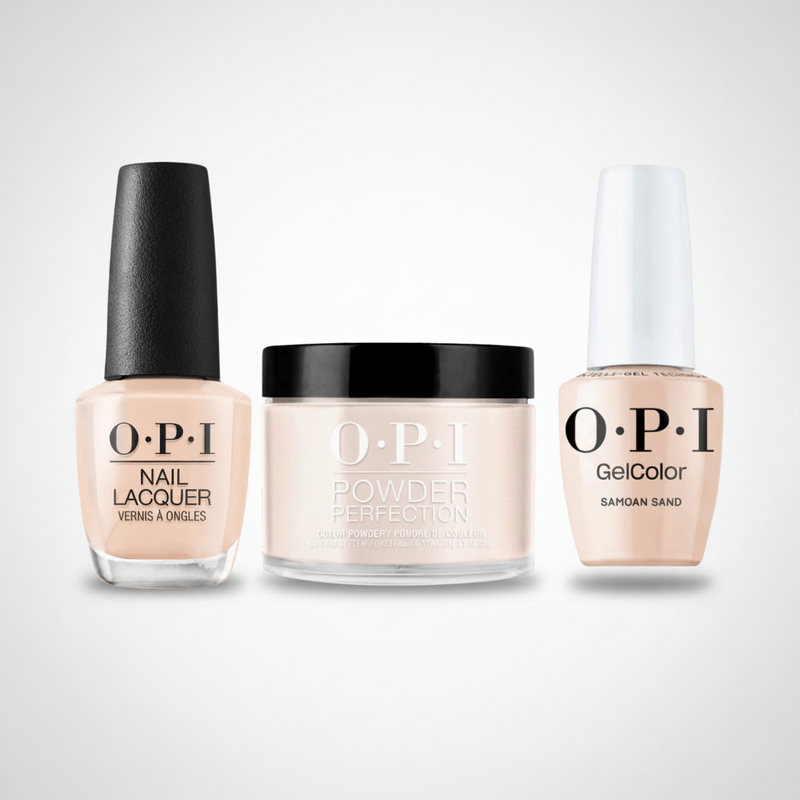OPI 3in1 combo DP-GC-NL P61 SAMOAN SAND - Angelina Nail Supply NYC