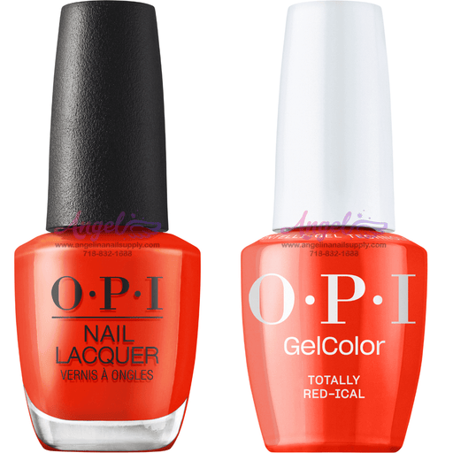 OPI Duo GC-NL F034 Totally Red-ical - Angelina Nail Supply NYC