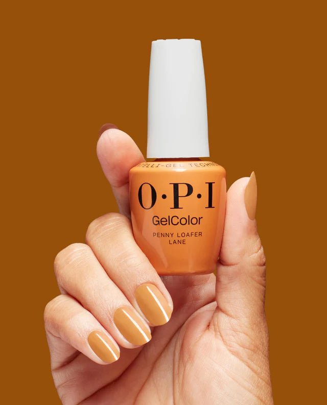 OPI Gel Color GCT F028 Penny Loafer Lane - Angelina Nail Supply NYC