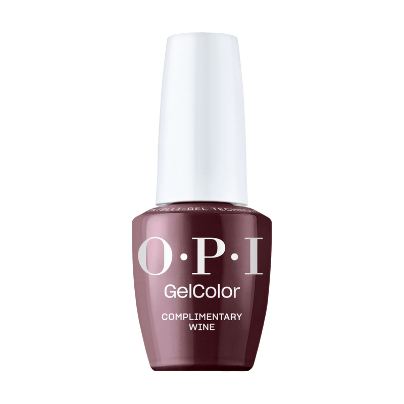 OPI Gel Color GCT MI12 Complimentary Wine - Angelina Nail Supply NYC