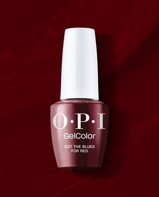 OPI Gel Color GCT W52 Got the Blues for Red - Angelina Nail Supply NYC