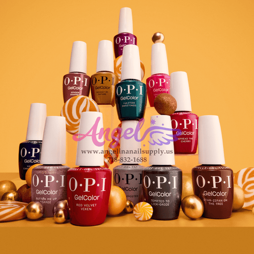 OPI Gel Color - Good Enough To Treat Collection 12 Colors Only| Holiday 2025 - Angelina Nail Supply NYC