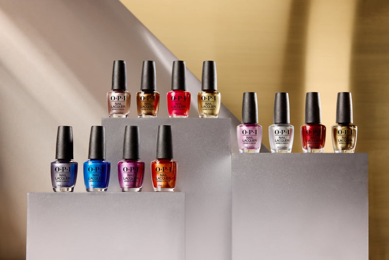 OPI Nail Lacquer - Metallic Mega Mix Collection 12 Colors| Fall 2024 - Angelina Nail Supply NYC