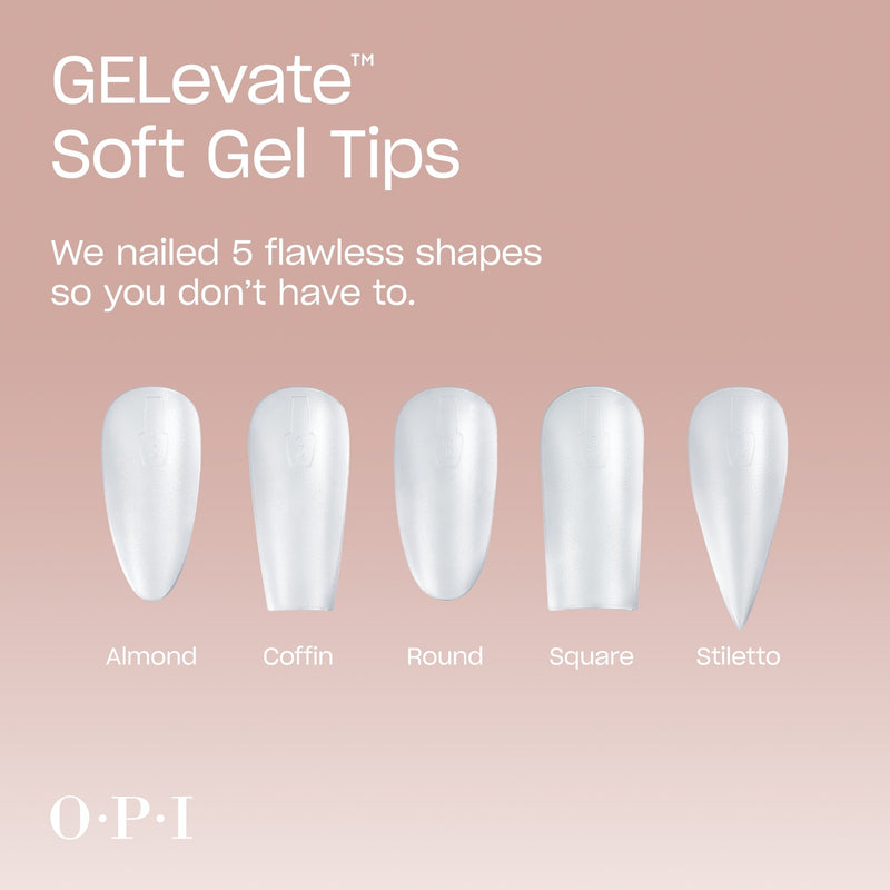 OPI Soft Gel Pre-Shaped Tip Extensions / Stiletto - Angelina Nail Supply NYC