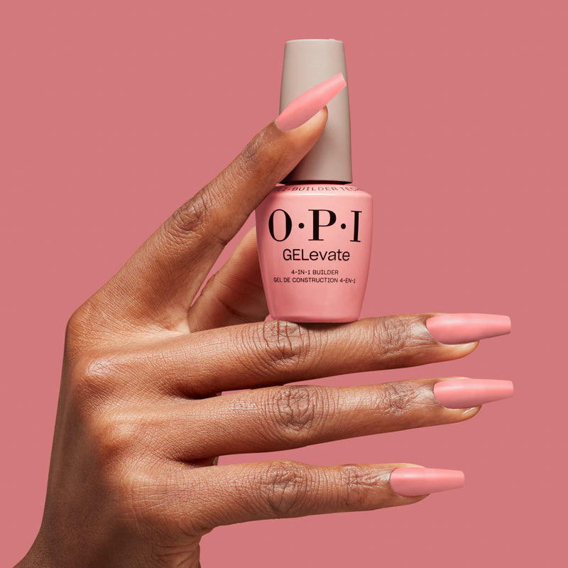 OPI 4-in-1 Builder Gel BIB004 Pink / Pink Over-Slay