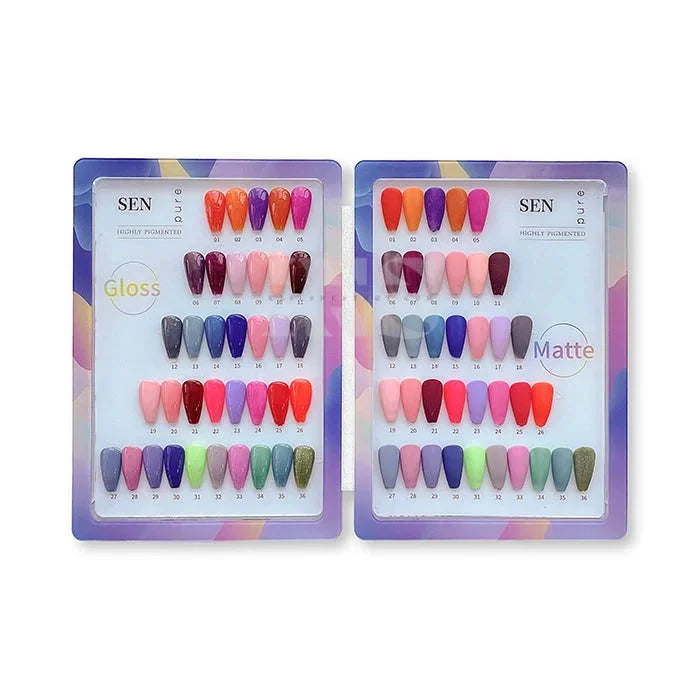 SEN PURE Mood 36 Gel Collection (Free Top-Base-Matte)