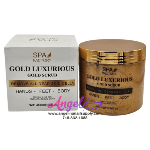 Spa Factory Gold Luxurious Golden Scrub - Angelina Nail Supply NYC