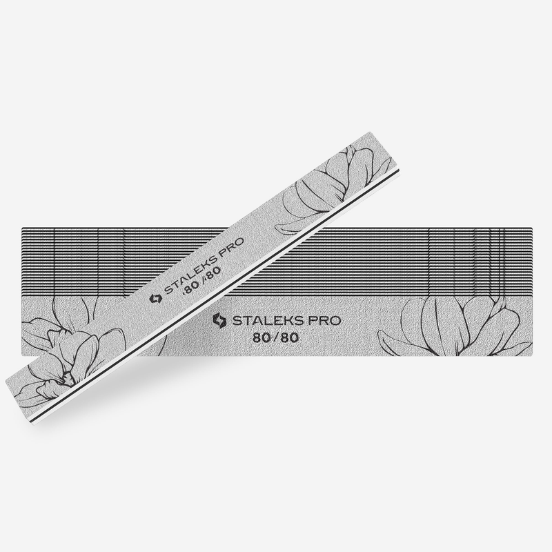 Staleks Nail File Straight Jumbo 80/80 grit (25 pcs)