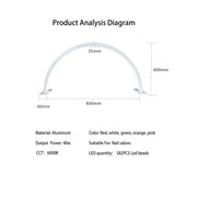 Sumika Arch LED Table Lamp - Angelina Nail Supply NYC