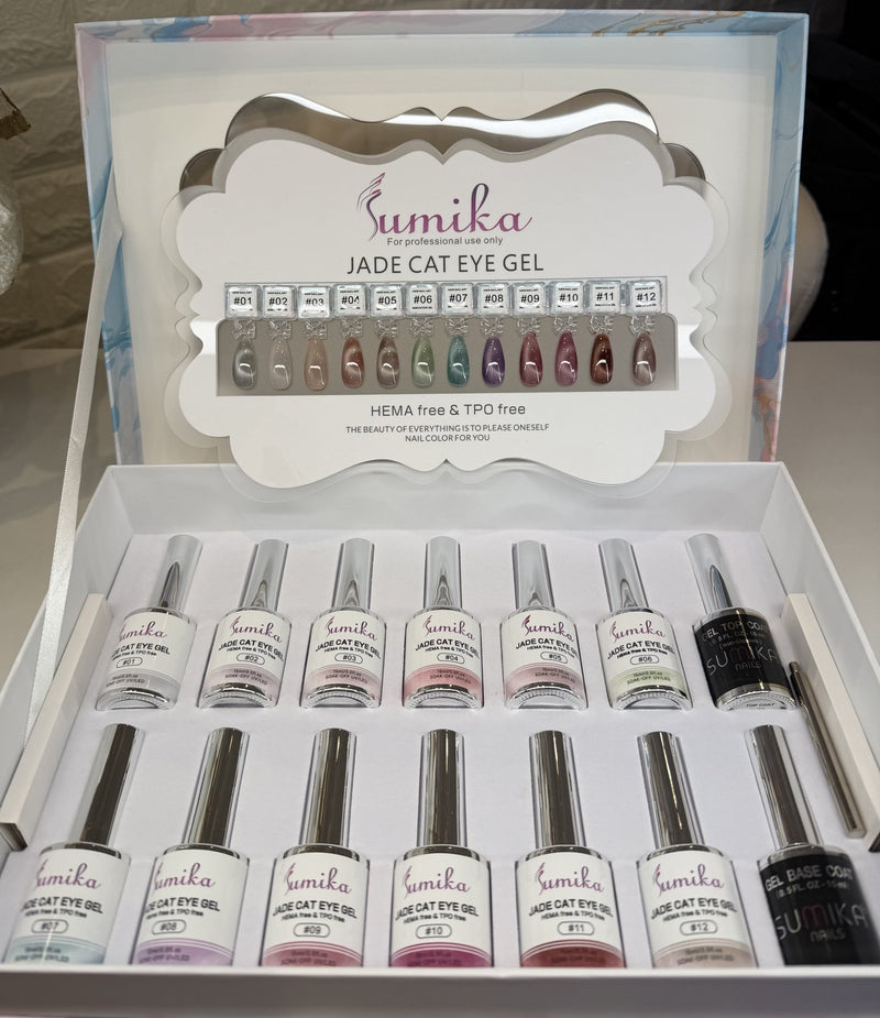 Sumika Jade Cat Eye Gel - Angelina Nail Supply NYC