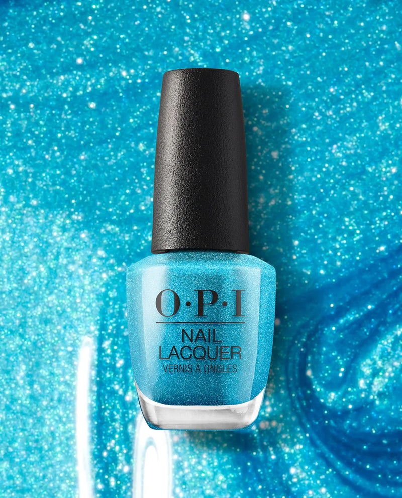 OPI Nail Lacquer NL B54 TEAL THE COWS COME HOME