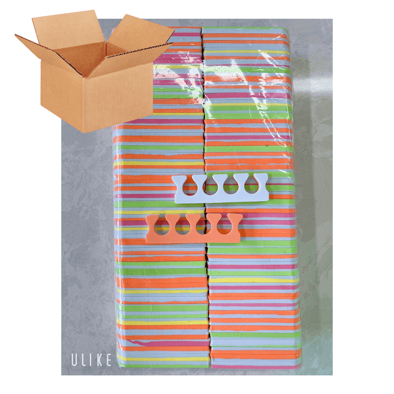 Toe Separate Square (box / 1000pcs) - Angelina Nail Supply NYC