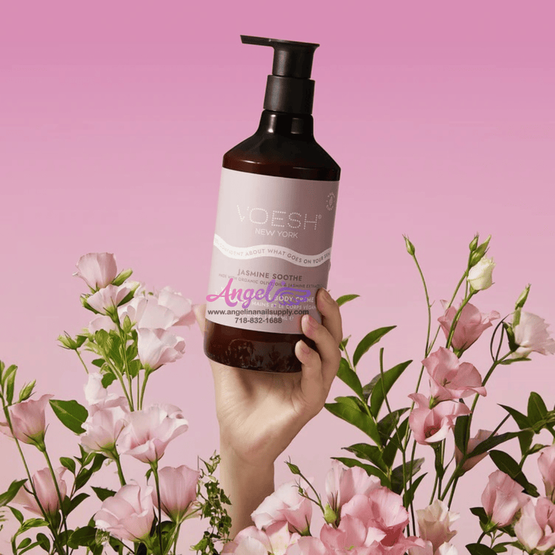 Voesh Jasmine Soothe Vegan Body & Hand Creme 28 Fl.Oz. - Angelina Nail Supply NYC